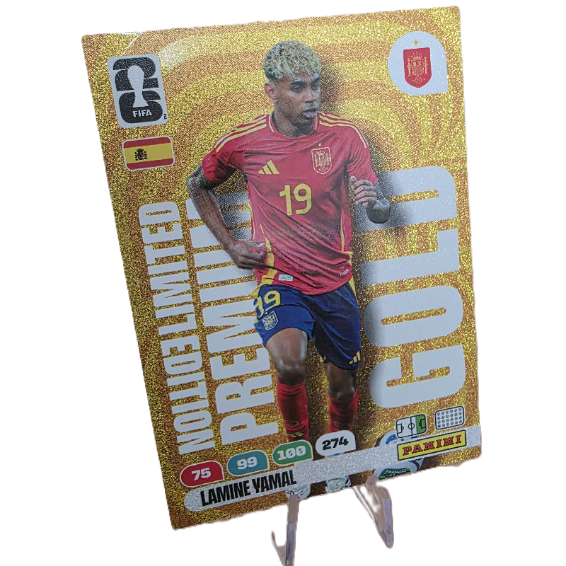 yamal gold premium Panini FIFA WC Adrenalin XL 2026